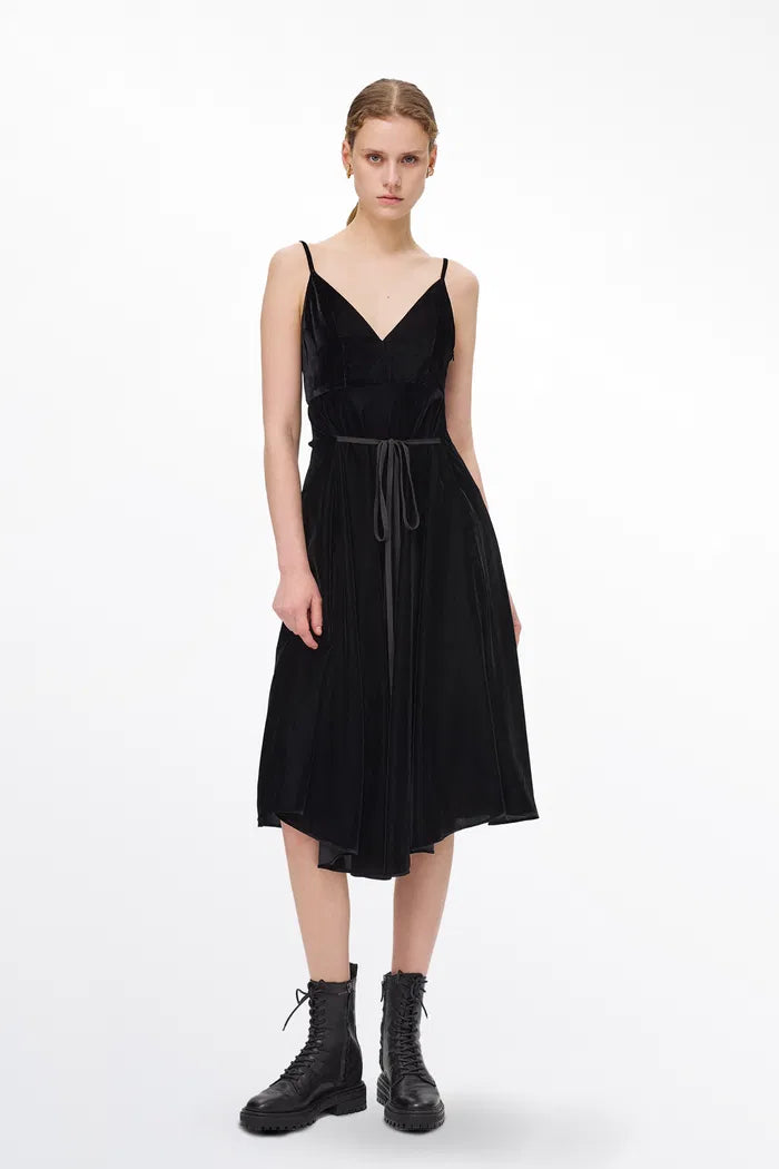 Bellagio Velvet Slip Dress in Silk Georgette Velvet fbrq.com Bellagio Velvet Slip Dress in Silk Georgette Velvet fbrq.com