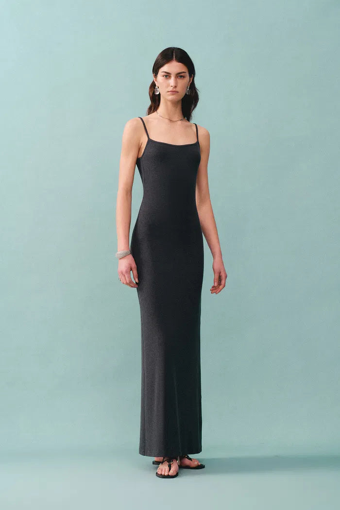Kade Midi Dress in Lyocell fbrq.com Kade Midi Dress in Lyocell fbrq.com