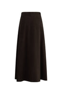 Geraldin Midi Skirt in Cotton Corduroy