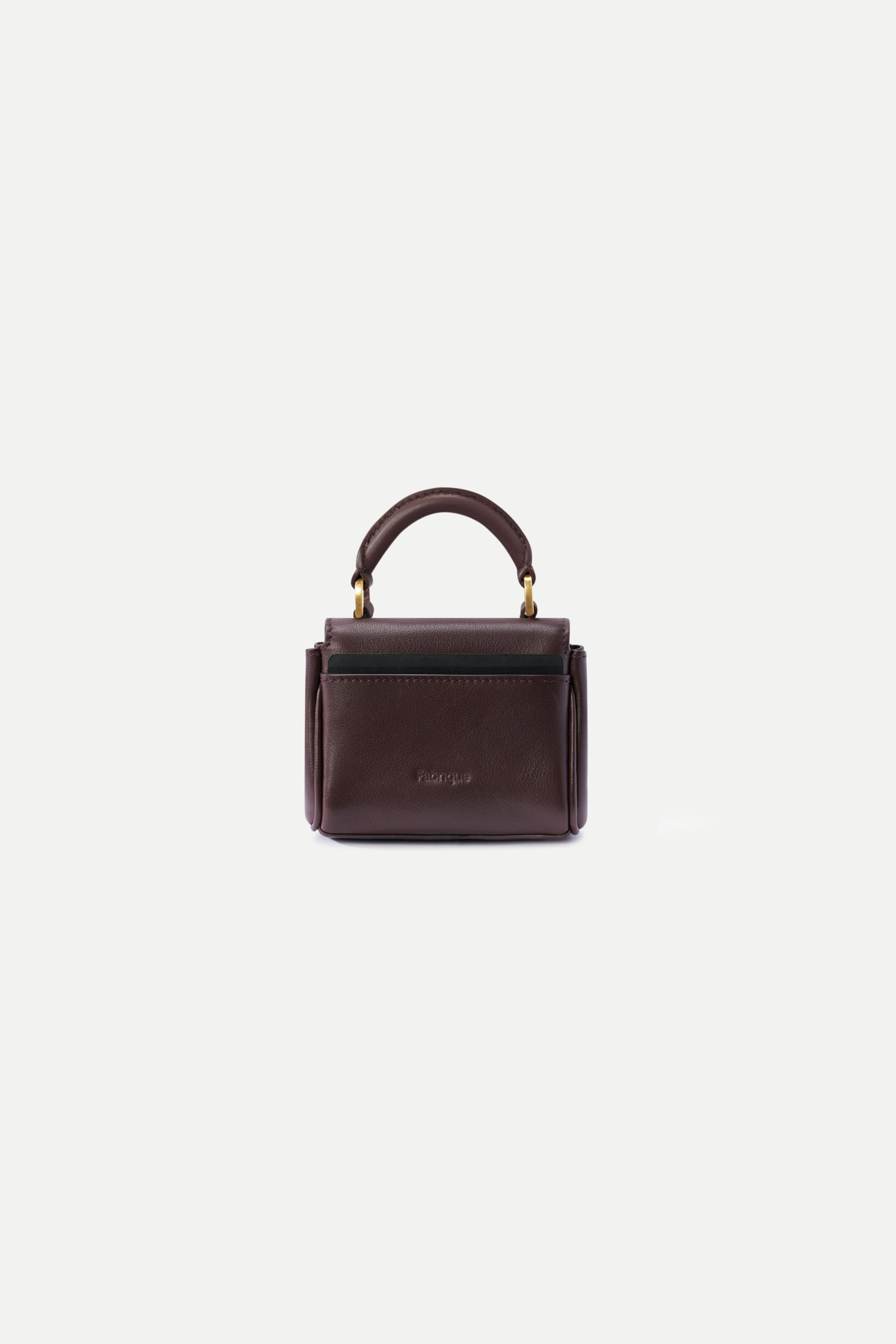 Rialto Mini Charm Bag in Top-grain Nappa Cowhide Leather