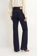 Maggie Jeans mit Mikro-Flare aus Stretch-Denim