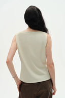 Top sans manches Lumina en tissu extensible quatre directions