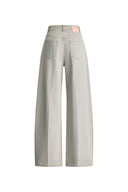 Karin Baggy Jeans in Washed Cotton Denim