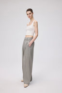 Bug Wide Leg Pants in Worsted Wool Blend