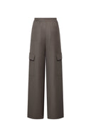 Eva Drawstring Pants in Fine Wool Blend