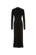Jessica Long Sleeve Dress in Wool Knit