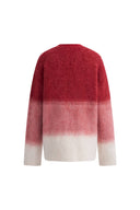 Ariel Ombre Cardigan in Merino Alpaca Blend Knit