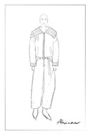 Quinn Short Jacket in Faux Shearling