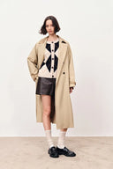 Hart Argyle Cardigan in Merino Wool Knit