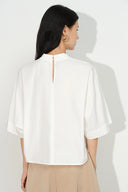 Atlanta Cowl Neck Shirt in Cotton