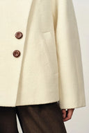 Bridle Crop Wool Jacket in Merino Wool