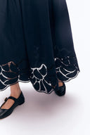 Sofia Embroidery Sleeveless Top and Skirt Set