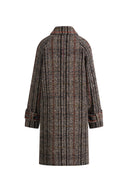 Oakley Check Coat in Merino Wool Tweed