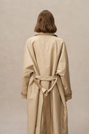 Morrone Belted Trench Coat in Cotton