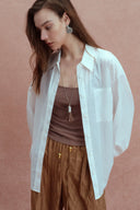 Anja Oversized Shirt in UPF50+ Sun Protection Fabric