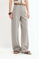 Karin Baggy Jeans in Washed Cotton Denim