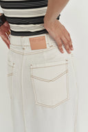 Harper Maxi Skirt in Lyocell Denim