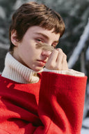 Manteau style oriental nouveau Nova en mélange de laine