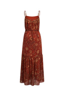 Jules handbemaltes persisches Blumen-Cami-Kleid