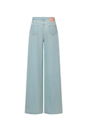 Cindy Leichte Weite Jeans aus Vintage-Wasch-Denim