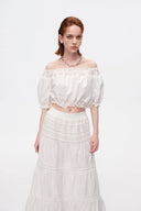 Luise Maxi Skirt in Silk Cotton