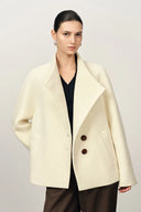 Bridle Crop Wool Jacket in Merino Wool