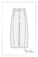 Jeans de pierna ancha Akari en denim de algodón