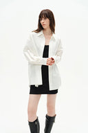 Linda Button-Up Shirt in Oxford Cotton