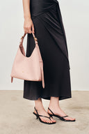 Duomo Small Hobo Bag in Nappa Leather