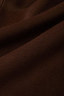 Rond Maxi Lapel Long Coat in Merino Cashmere Blend