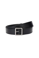 Ceinture Classique en Cuir Italien Grain Entier