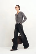 Paz Baggy Washed Jeans in Cotton Denim