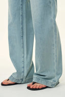 Eman Jeans mit geradem Bein aus Baumwoll-Denim