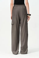 Eva Drawstring Pants in Fine Wool Blend