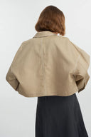 Louise Handcrafted Jacket in Cotton Blend