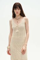 Grazia Dress in Linen Blend Knit