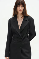 Mel Blazer Suit Dress in Acetate-Merino