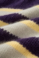 Asa Striped Sweater in Kid Mohair Knit