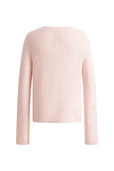 Letitia Handbestickter Blumen-Cardigan aus Woll-Alpaka-Strick