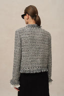 Abrigo Marcela en Tweed de Lana Gruesa