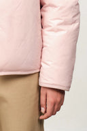 Rosalind Collarless Quilted Jacket in High-Density Down-Proof