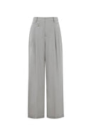 Bug Wide Leg Pants in Worsted Wool Blend