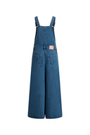 Claire Maxi Overall Skort in Cotton Denim