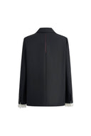 Eleanor Lace Cuff Blazer in Ultrafine Australian Wool