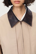 Veste utilitaire légère oversize Dnipro en sergé de coton