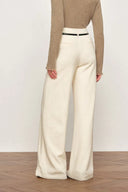 Gallop Casual Trousers with Belt in Merino Wool