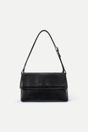 Soft Rialto Double Flap Bag in Nappa-Finish Top-Grain Cowhide