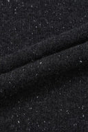 Lucy Mock Neck Sweater in Merino Wool Knit