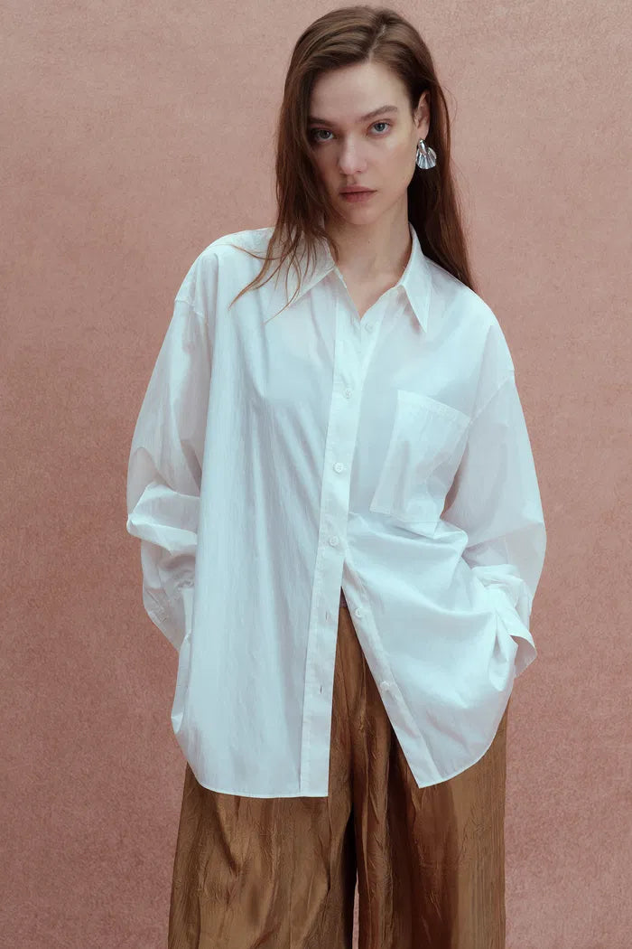Anja Oversized Shirt in UPF50+ Sun Protection Fabric