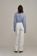 Amy Loose Straight Leg Jeans in Cotton Denim